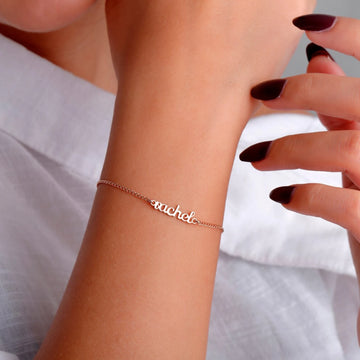 Layering Name Bracelet