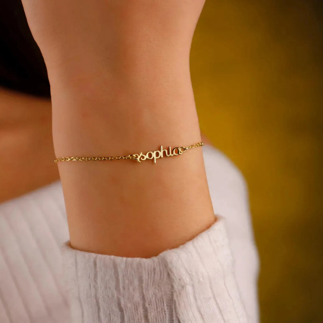 Minimalist Letter Bracelet