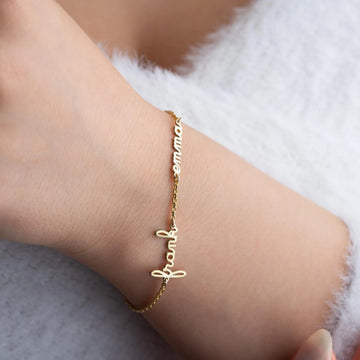 Personalized Bracelet with Kids Multiple Name