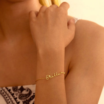 Minimalist Name Bracelet