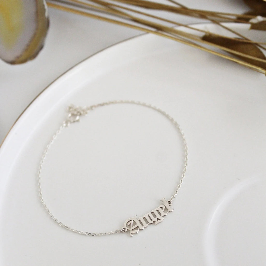 Silver Name Bracelet