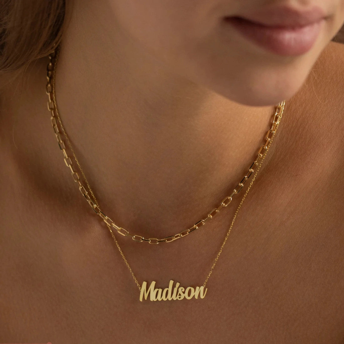 Personalized Cursive Name Pendant
