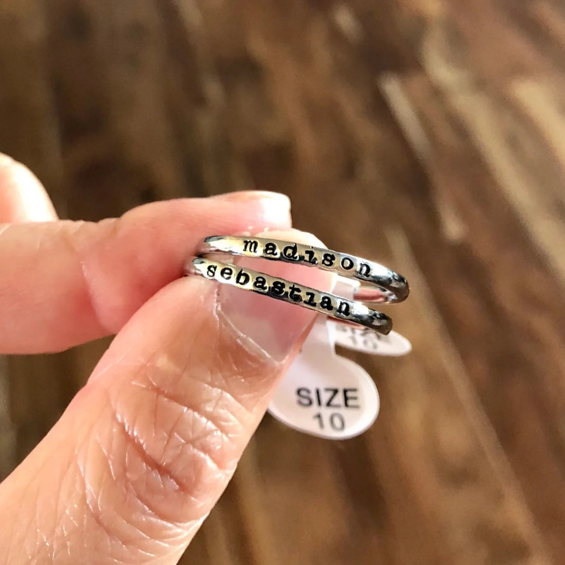 Personalized Custom Name Ring