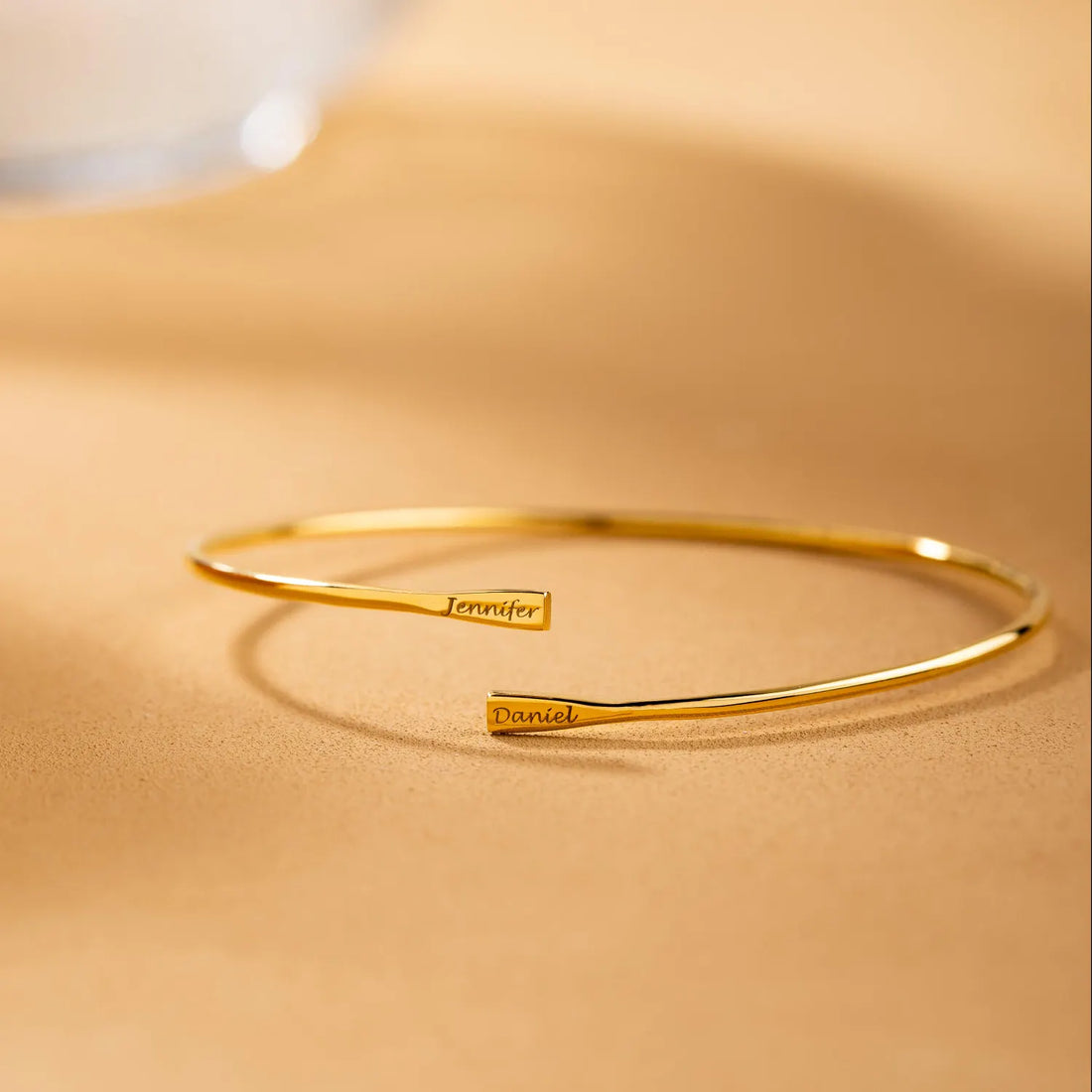 Dainty Name Bangle Bracelet