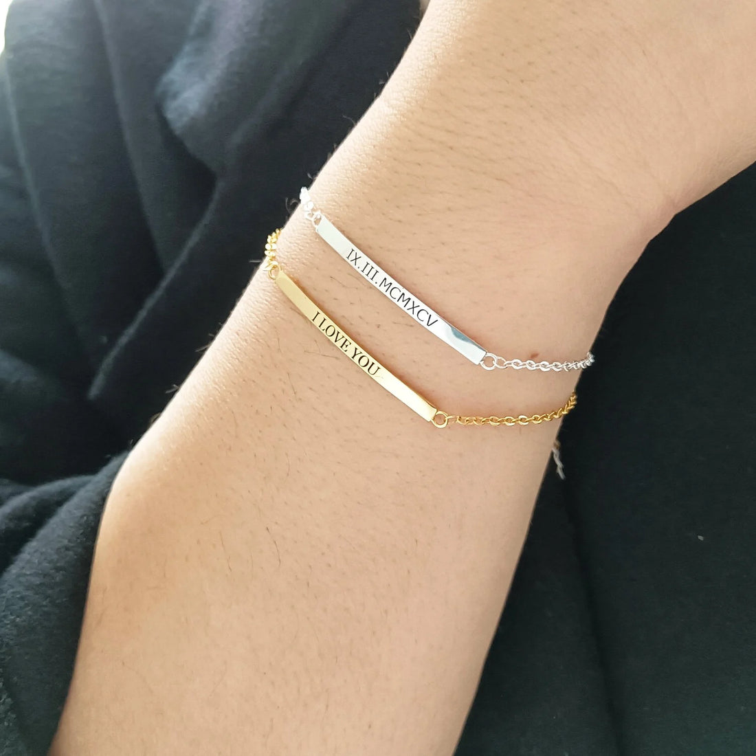 Personalised Bar Bracelet