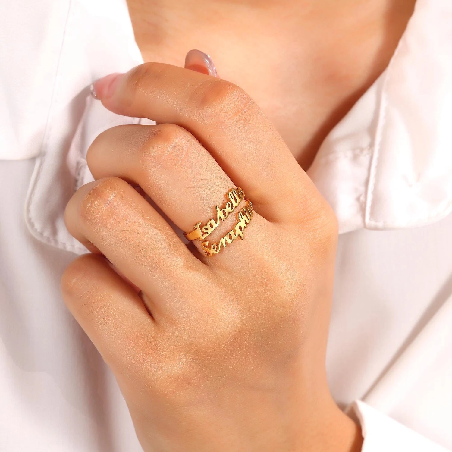 Personalized Name Ring