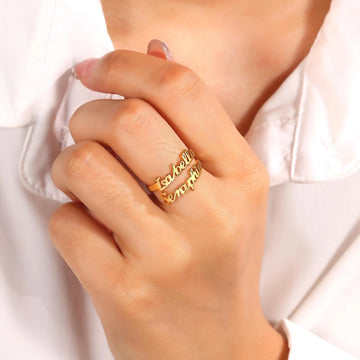Personalized Name Ring