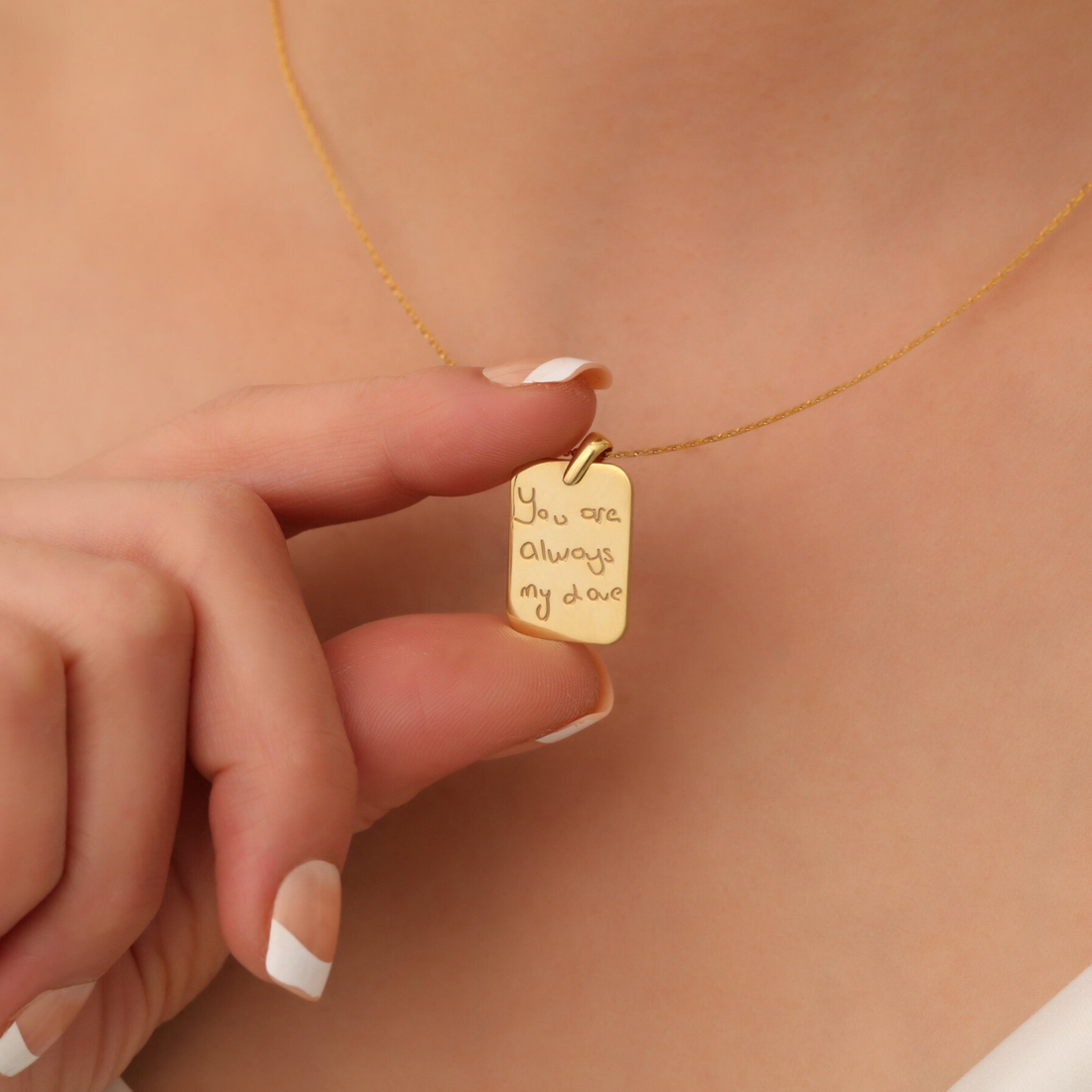 Personalized Handwriting Necklace