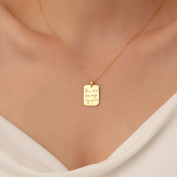 Personalized Handwriting Necklace