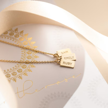 Personalized Tag Name Necklace