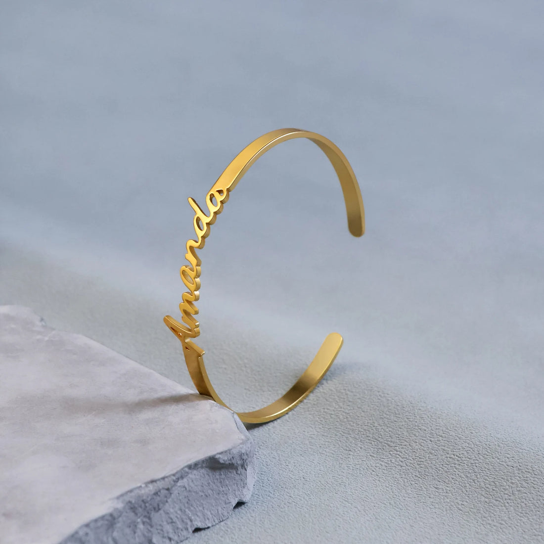Name Cuff Bangle
