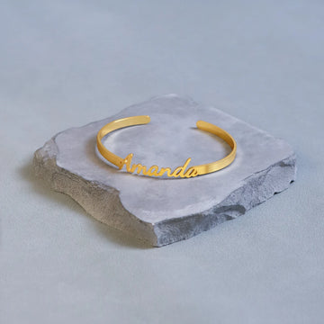 Name Cuff Bangle